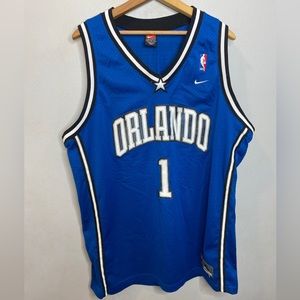 Vintage NBA Orlando Magic Tracy McGrady Jersey Men’s Size XL Blue